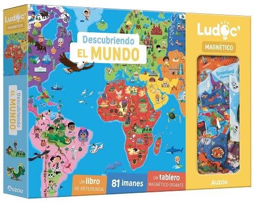 DESCUBRIENDO EL MUNDO. TABLERO MAGNÉTICO | 9782733857946 | DAVID, PATRICK