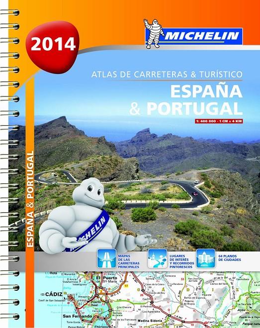 ATLAS ESPAÑA - PORTUGAL 2014 | 9782067192539 | VARIOS AUTORES