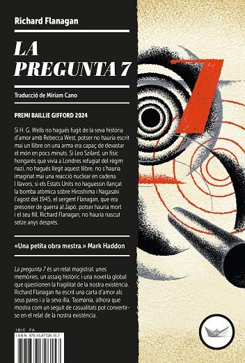 PREGUNTA 7, LA | 9791387726157 | FLANAGAN, RICHARD