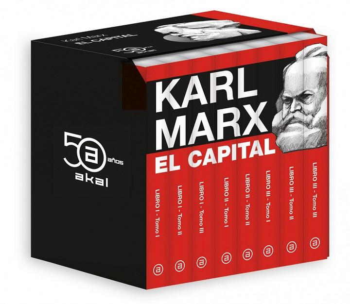 EL CAPITAL (ESTUCHE OBRA COMPLETA) | 9788446052586 | MARX, KARL