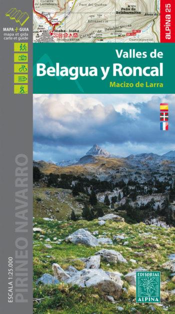 VALLES DE BELAGUA Y RONCAL ESCALA 1:25.000 | 9788480906678