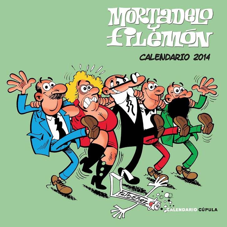 2014- CALENDARIO MORTADELO Y FILEMÓN  | 9788448011192 | AA. VV.