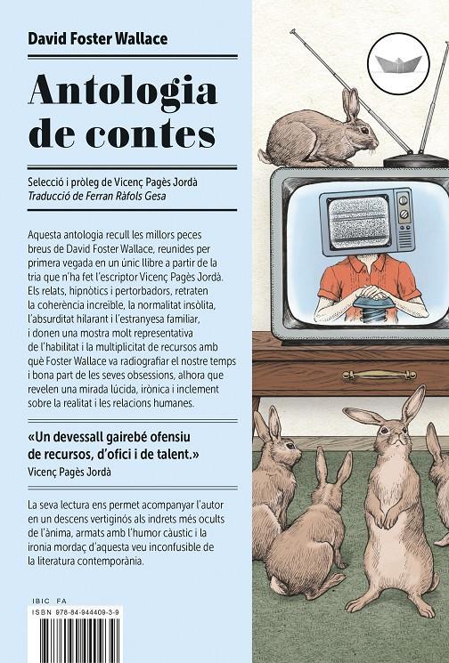 ANTOLOGIA DE CONTES/ DAVID FOSTER WALLACE | 9788494440939 | FOSTER WALLACE, DAVID