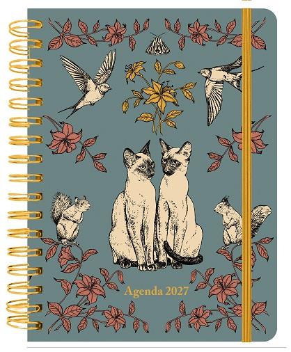 2027 AGENDA ANUAL SEMANAL (LAURA AGUSTÍ "GATOS") | 9788419434357 | LAURA AGUSTÍ (LALAURI)