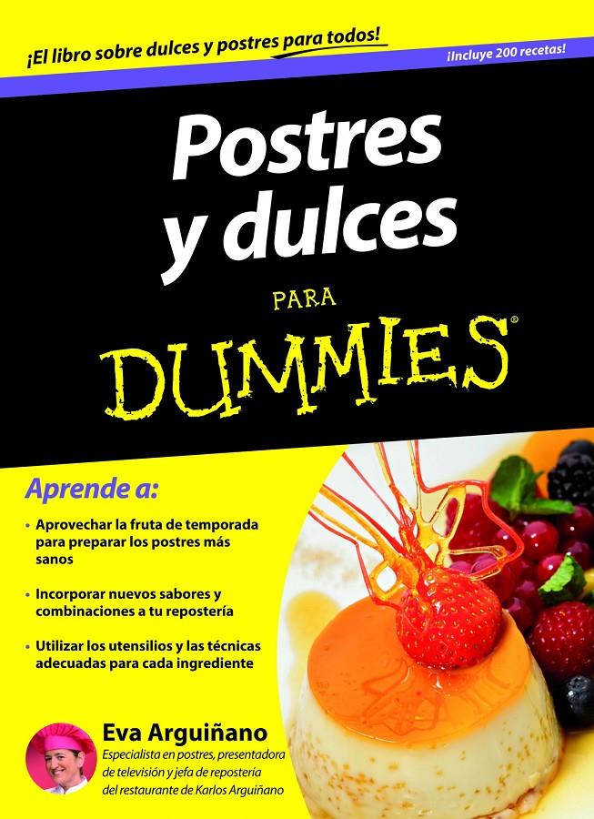 POSTRES Y DULCES PARA DUMMIES | 9788432900969 | ARGUIÑANO URKIOLA, EVA