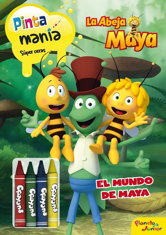 ABEJA MAYA PINTA MANIA SUPER CERAS | 9788408037002 | LA ABEJA MAYA