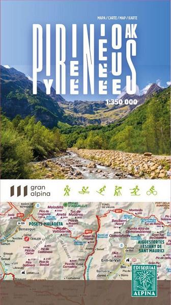 PIRINEUS 1:400.000 | 9788470112256