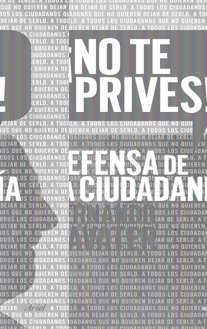 NO TE PRIVES! | 9788434418615 | FERNANDO SAVATER