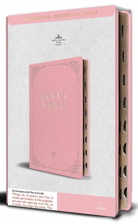 BIBLIA REINA VALERA 1960 SIMIL PIEL ROSADA TAMAÑO MANUAL NOMBRES DE DIOS/ EVANGÈLICA | 9798890982131 | REINA VALERA REVISADA