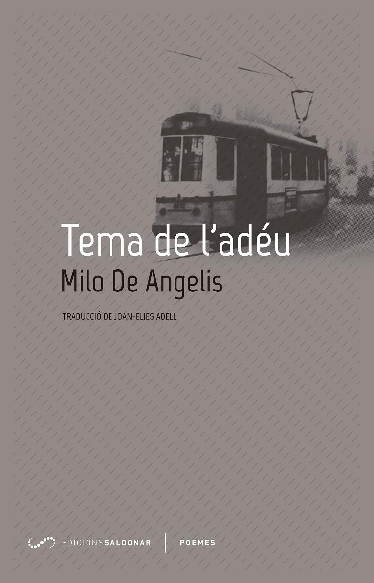 TEMA DE L'ADÉU | 9788494507823 | DE ANGELIS, MILO