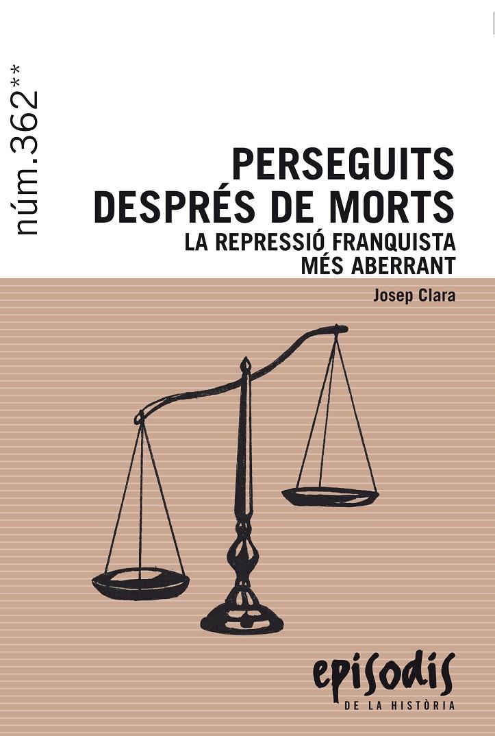 EPISODIS.362/ PERSEGUITS DESPRÉS DE MORTS | 9788423208401 | CLARA RESPLANDIS, JOSEP