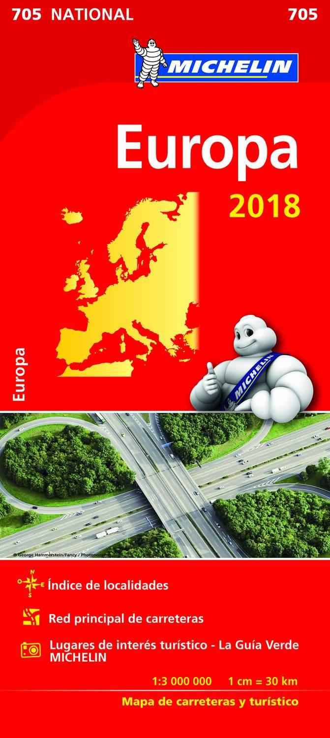 EUROPA-MAPA NATIONAL 705 | 9782067228634 | VARIOS AUTORES