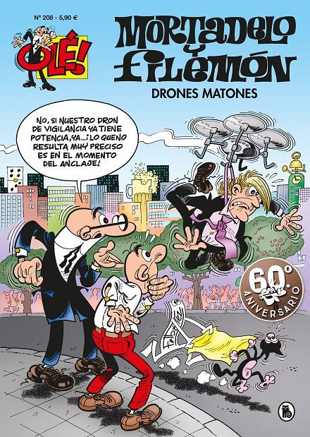 DRONES MATONES (OLÉ! MORTADELO 208) | 9788402421432 | IBÁÑEZ, FRANCISCO