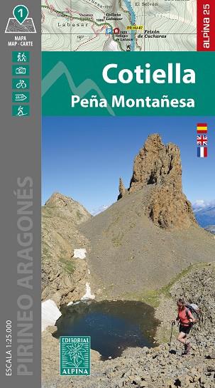 COTIELLA ESCALA 1:25.000 | 9788470111112 | EQUIPO TECNICO EDITORIAL ALPINA