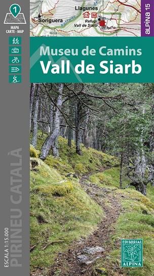 VALL DE SIARB ESCALA: 1:15.000 | 9788470112225 | EDITORIAL ALPINA