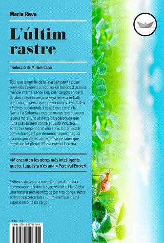 ULTIM RASTRE, L' | 9791387726591 | REVA, MARIA