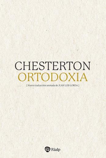 ORTODOXIA | 9788432162572 | CHESTERTON, G.K