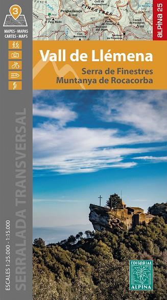 VALL DE LLÉMENA (1:25.000) | 9788470111198