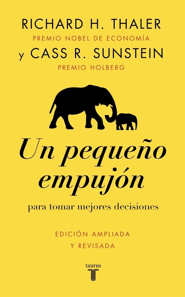 UN PEQUEÑO EMPUJÓN | 9788430628872 | THALER, RICHARD H./SUNSTEIN, CASS R.