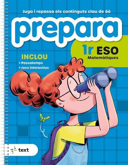 PREPARA 1R ESO MATEMÀTIQUES | 9788441235823 | DÍEZ SARDÀ, LLUÍS; MARTORELL I SABATÉ, EDUARD; MIQUEL I RIGUAL, JOAN