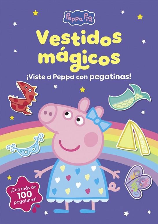 PEPPA PIG. CUADERNO DE ACTIVIDADES. LOS VESTIDOS MÁGICOS. CUADERNO DE PEGATINAS | 9788448873424 | HASBRO
