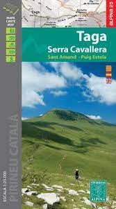 TAGA- SERRA CAVALLERA 1:25.000- ALPINA | 9788480909853