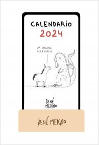 2024 CALENDARIO MESA DE TARJETAS RENE MERINO | 8432715155041 | RENE MERINO