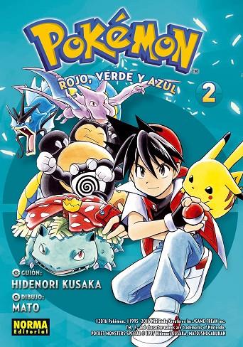 POKEMON 02. ROJO, VERDE Y AZUL 02 (NUEVO PVP) | 9788467964981 | KUSAKA, HIDENORI/MATO