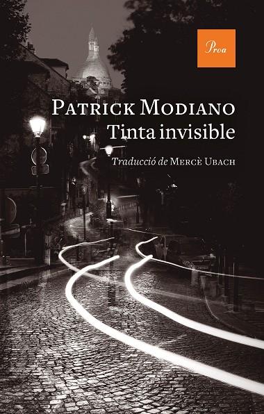 TINTA INVISIBLE | 9788475889337 | MODIANO, PATRICK