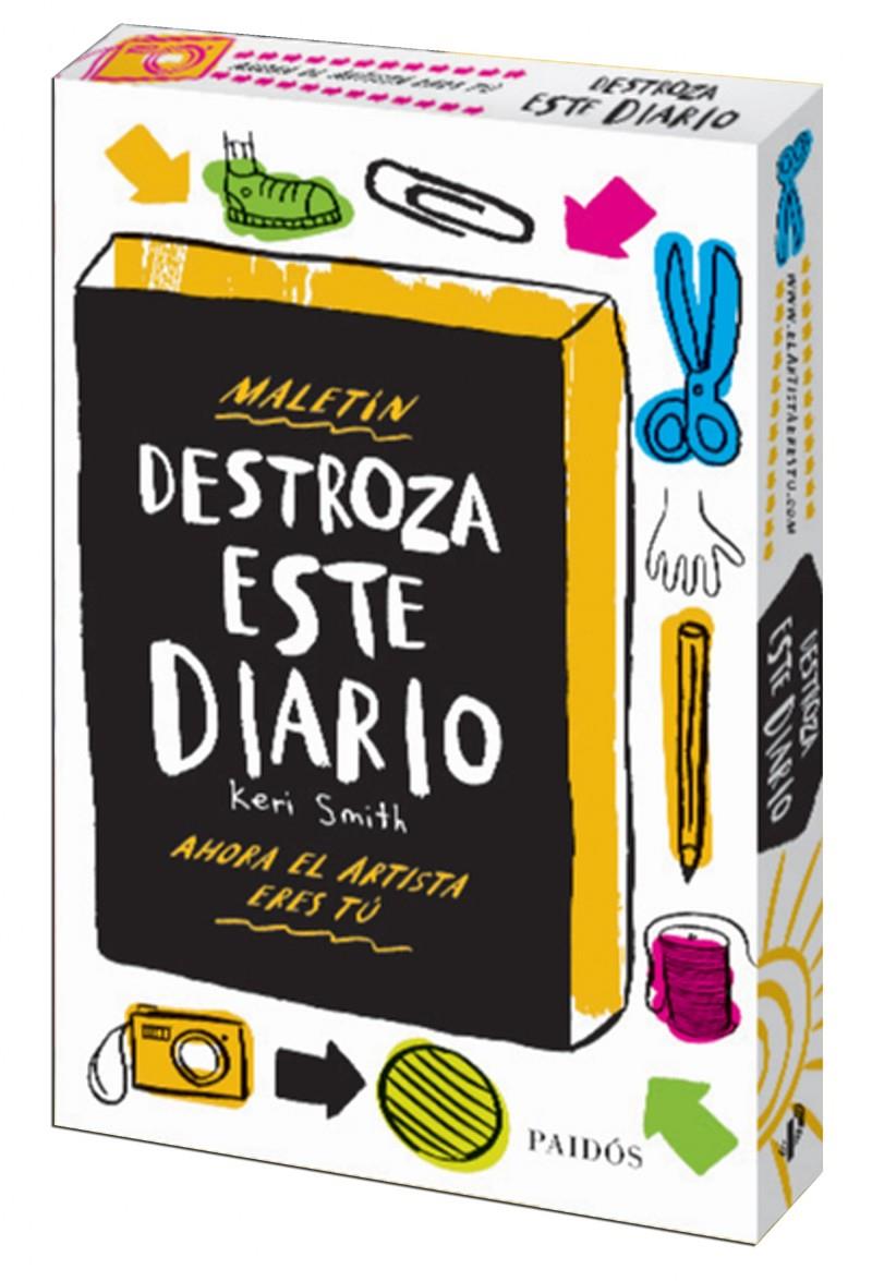 DESTROZA ESTE DIARIO- MALETIN | 9788449330209 | KERI SMITH