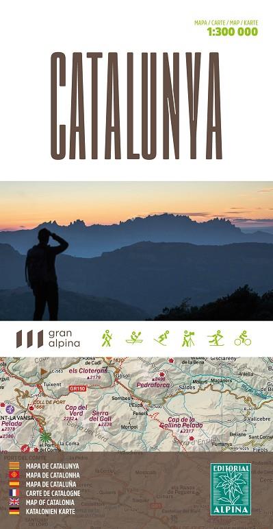 CATALUNYA MAPA 1:300 000 | 9788470111693