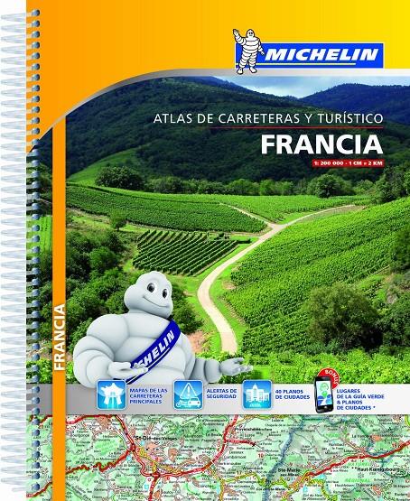 ATLAS DE CARRETERAS Y TURÍSTICO FRANCIA | 9782067193000 | VARIOS AUTORES