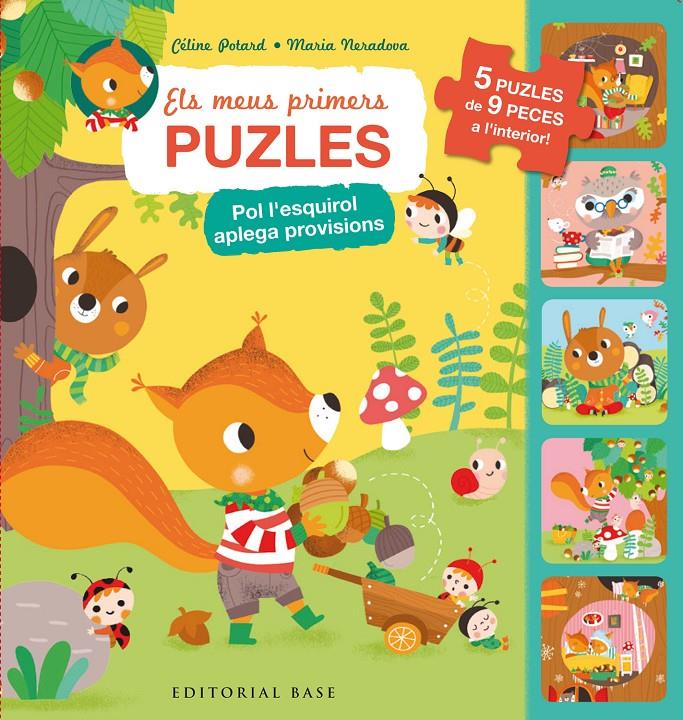MEUS PRIMERS PUZLES. POL L'ESQUIROL APLEGA PROVISIONS, ELS | 9788416587841 | POTARD, CÉLINE/NERADOVA, MARIA