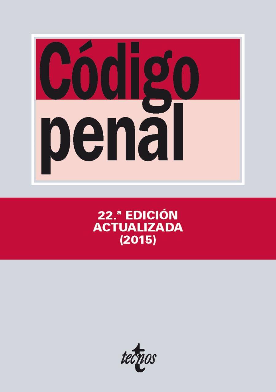 CÓDIGO PENAL | 9788430966707 | EDITORIAL TECNOS