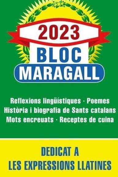2023-BLOC CALENDARI MARAGALL GRAN 100X148 | 9788412234961