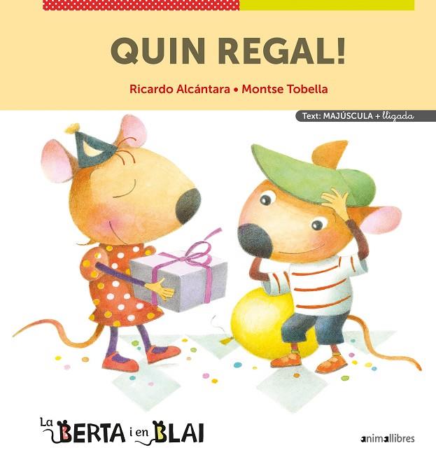 QUIN REGAL! (MAJÚSCULES + LLIGADA) | 9788418592331 | ALCÁNTARA, RICARDO