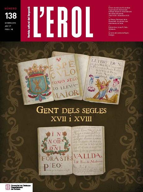 L'EROL.138/ GENT DELS SEGLES XVII I XVIII | erol138