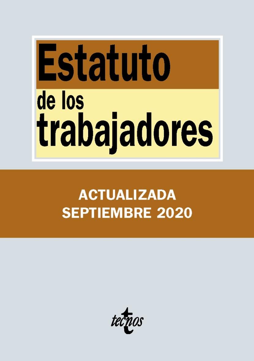 ESTATUTO DE LOS TRABAJADORES | 9788430980109 | EDITORIAL TECNOS