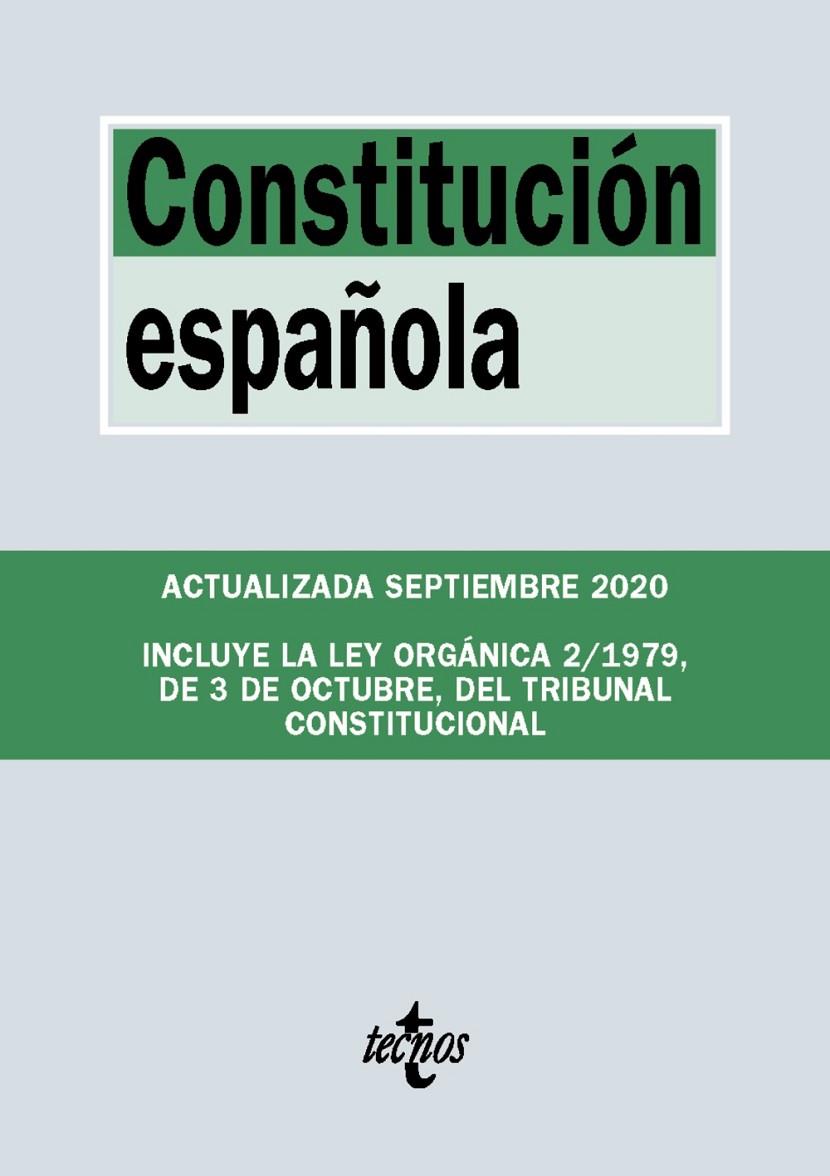 CONSTITUCIÓN ESPAÑOLA | 9788430980130 | EDITORIAL TECNOS