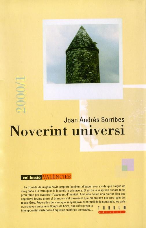 NOVERINT UNIVERSI | 9788481313000 | ANDRÉS SORRIBES, JOAN
