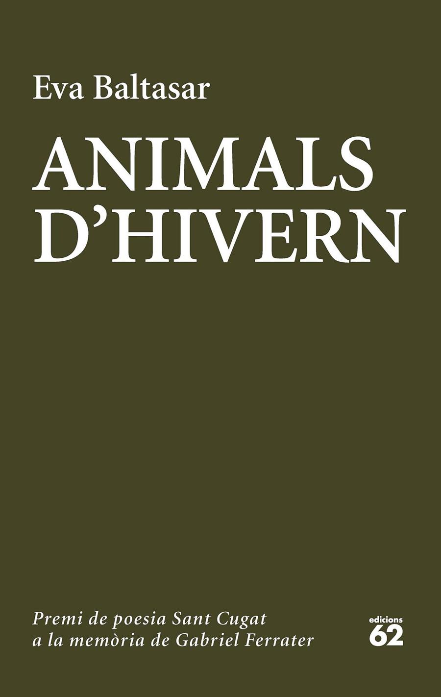 ANIMALS D'HIVERN | 9788429775006 | BALTASAR, EVA