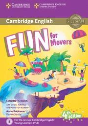 FUN FOR MOVERS STUDENT'S BOOK WITH ONLINE ACTIVITIES WITH AUDIO AND HOME FUN BOO | 9781316617533 | ROBINSON, ANNE/SAXBY, KAREN