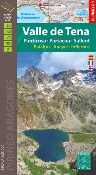VALLE DE TENA - PANTICOSA, PARTACUA, SALLENT | 9788480908665 | EDITORIAL ALPINA