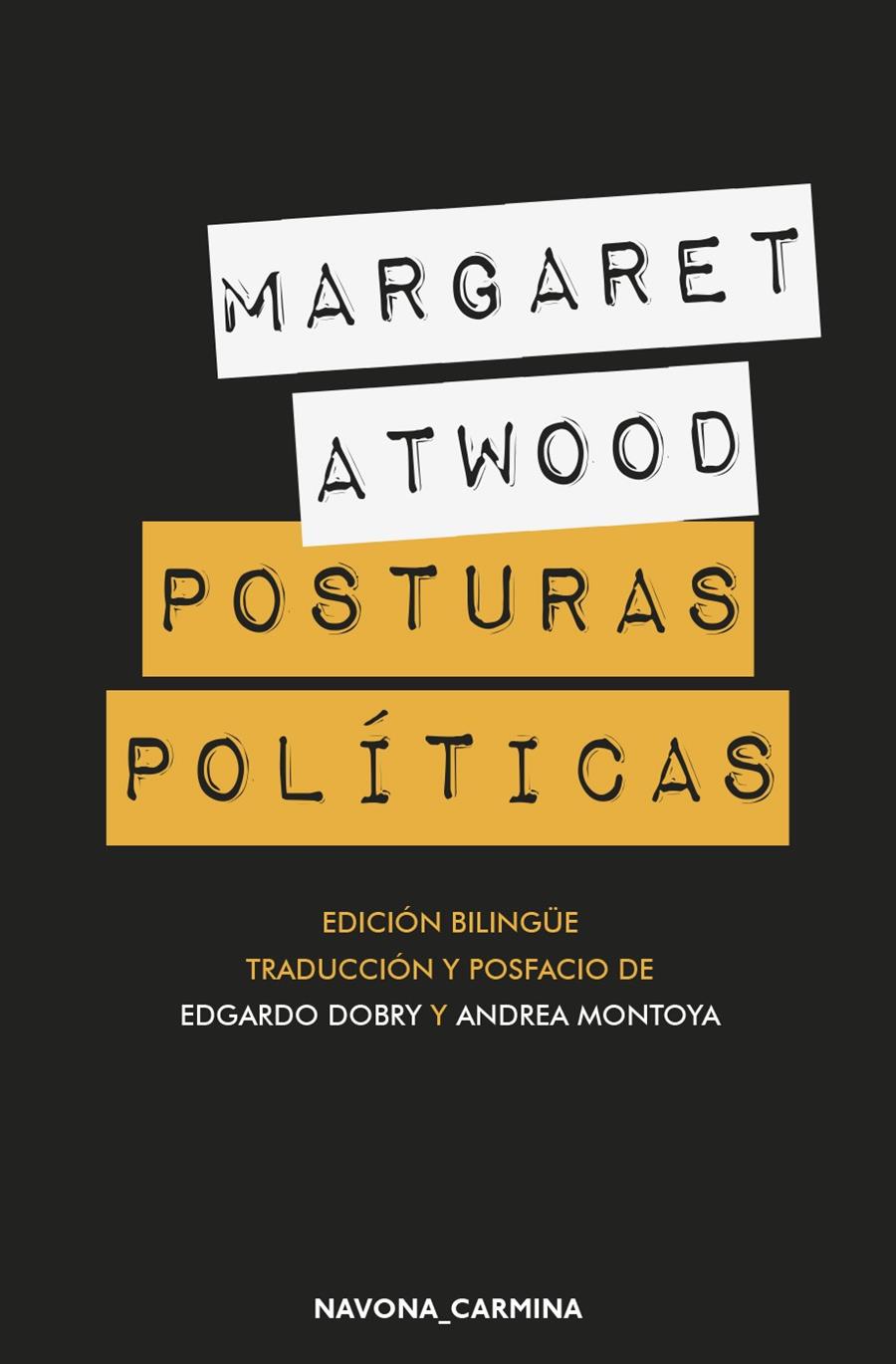 POSTURAS POLÍTICAS | 9788417978136 | ATWOOD, MARGARET
