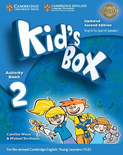 KID'S BOX LEVEL 2 ACTIVITY BOOK WITH CD-ROM UPDATED ENGLISH FOR SPANISH SPEAKERS | 9788490368978 | NIXON,CAROLINE/TOMLINSON,MICHAEL