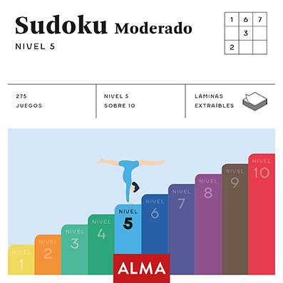 SUDOKU MODERADO. NIVEL 5 (CUADRADOS DE DIVERSIÓN) | 9788415618904 | ANDERS PRODUCCIONES
