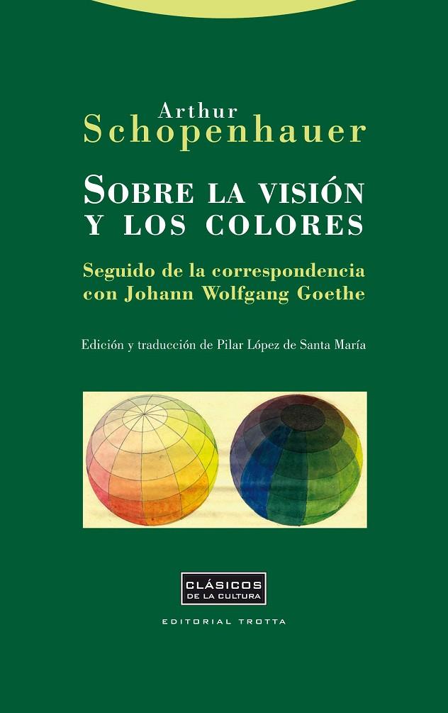 SOBRE LA VISIÓN Y LOS COLORES | 9788498793505 | SCHOPENHAUER, ARTHUR