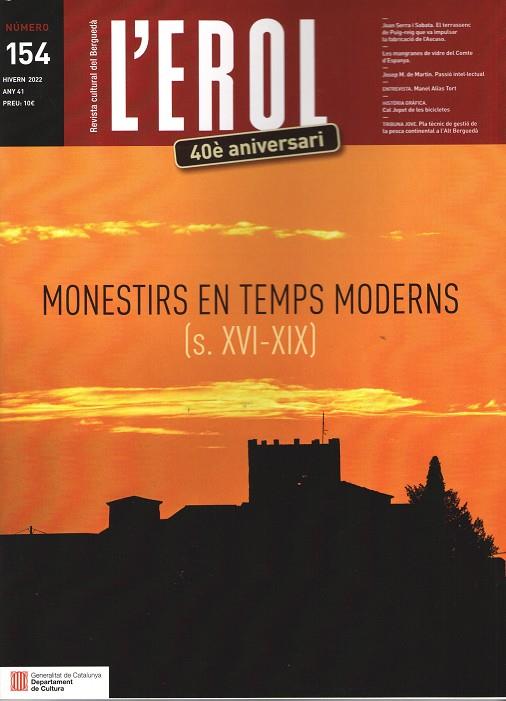EROL.154/ MONESTIRS EN TEMPS MODERNS (S. XVI-XIX) | erol154