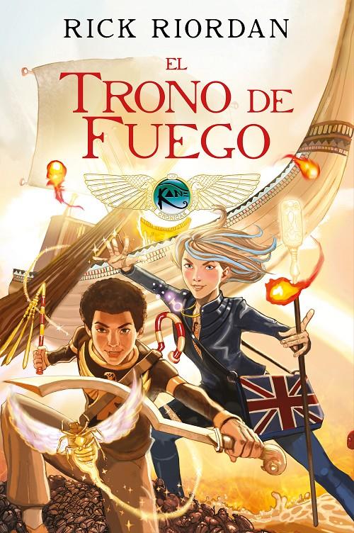 TRONO DE FUEGO (LAS CRÓNICAS DE LOS KANE [CÓMIC] 2) | 9788417460891 | RIORDAN, RICK