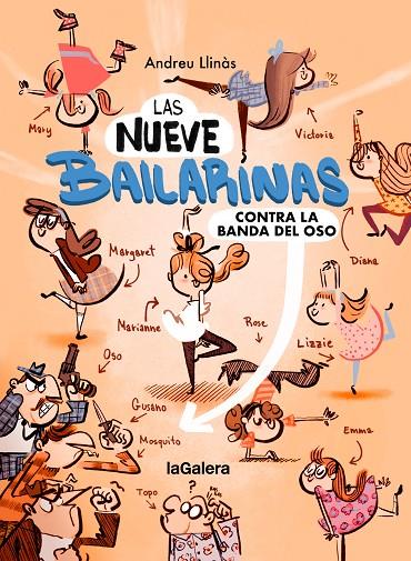 NUEVE BAILARINAS 1. CONTRA LA BANDA DEL OSO | 9788424674489 | LLINÀS DURAN, ANDREU